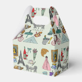 Romantik Paris Geschenkschachtel (Rückseite)