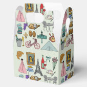 Romantik Paris Geschenkschachtel (Geöffnet)