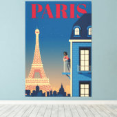 Romantik Paris Leinwanddruck (Insitu (Holzboden))