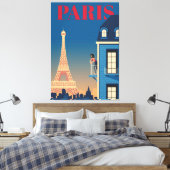 Romantik Paris Leinwanddruck (Insitu (Schlafzimmer))
