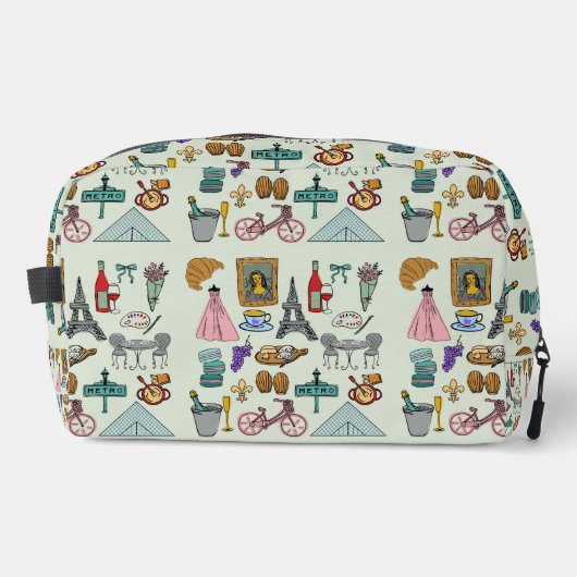 Romantik Paris Waschbeutel (Vorderseite)