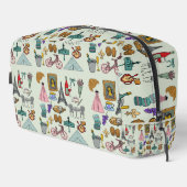 Romantik Paris Waschbeutel (Rechte Ecke)