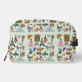 Romantik Paris Waschbeutel (Rückseite)