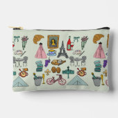 Romantik Paris Zubehörtasche (Vorderseite)