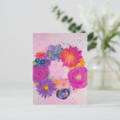 Romantik Postkarte (Stehend Vorderseite)