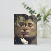 Romantik Postkarte (Stehend Vorderseite)