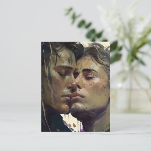 Romantik Postkarte (Stehend Vorderseite)