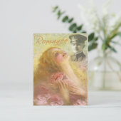 Romantik Postkarte (Stehend Vorderseite)