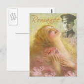 Romantik Postkarte (Vorne/Hinten)