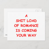 Romantik Postkarte (Vorne/Hinten)