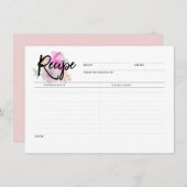 Romantik | Rezeptionskarten (Vorne/Hinten)