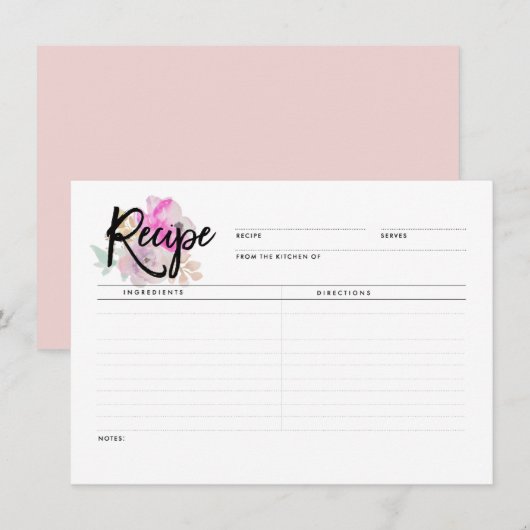 Romantik | Rezeptionskarten (Vorne/Hinten)