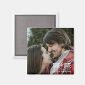 Romantik Save the Date Magnet (Vorderseite/Rückseite)