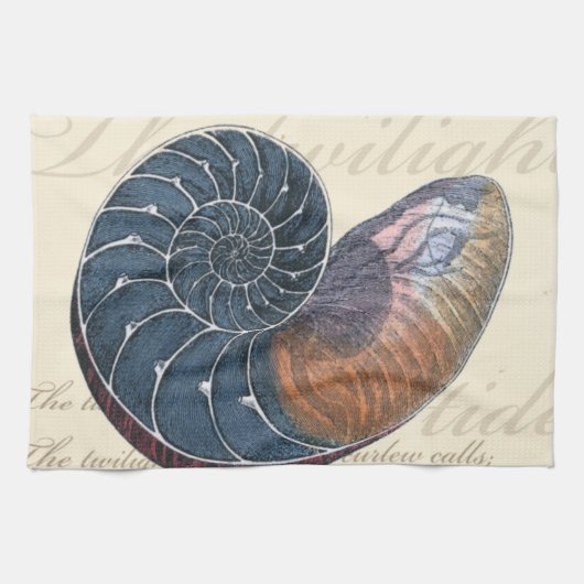 Romantik Seashell Handtuch (Horizontal)