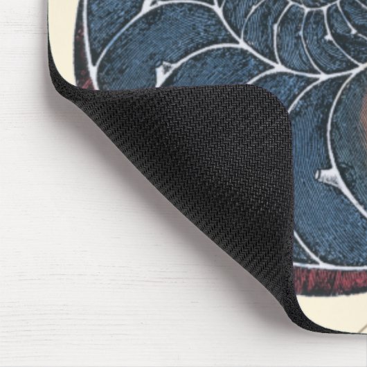 Romantik Seashell Mousepad (Ecke)