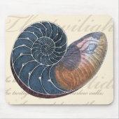 Romantik Seashell Mousepad (Vorne)
