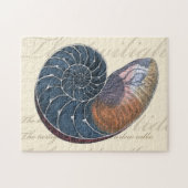Romantik Seashell Puzzle (Horizontal)