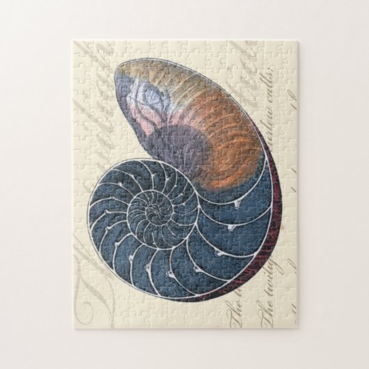 Romantik Seashell Puzzle (Vertikal)