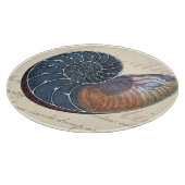 Romantik Seashell Schneidebrett (Ecke)