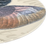 Romantik Seashell Schneidebrett (Ecke)