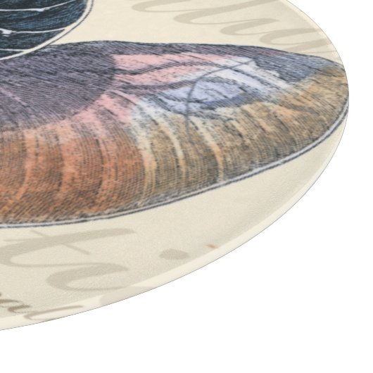 Romantik Seashell Schneidebrett (Ecke)