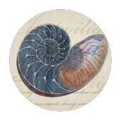 Romantik Seashell Schneidebrett (Vorderseite)