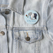 Romantik sei mein Valentine Button (Beispiel)