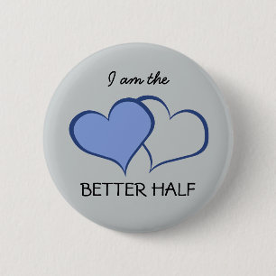 Romantik Seiner BESTER HALBEN ER+he (1 von 2) Button