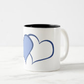 Romantik Seiner BESTER HALBEN ER+he (1 von 2) Zweifarbige Tasse (VorderseiteRechts)