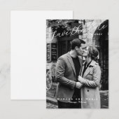 Romantik - Termin vormerken Save The Date (Vorne/Hinten)