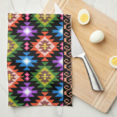 Romantik Traditionelles volkstümliches Motif-Muste Geschirrtuch (Viertel Falte)