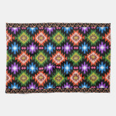 Romantik Traditionelles volkstümliches Motif-Muste Geschirrtuch (Horizontal)