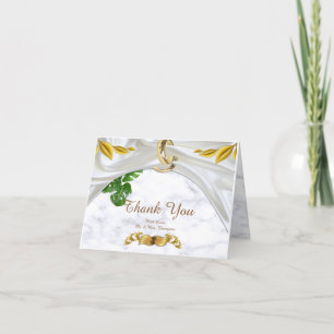 Romantik Tropical Vielen Dank Dankeskarte