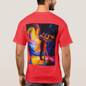 Romantik und Kunst : Abstrakt Art T - Shirt (Rückseite)
