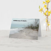 Romantik und Liebe Card mit Natural Beach Karte (Gelbe Blume)