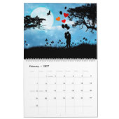 Romantik und Liebe Kalender (Feb 2027)
