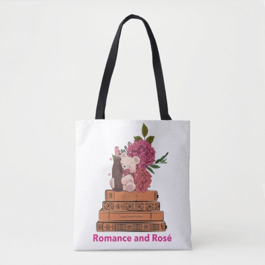 Romantik und Rose Tasche (Vorderseite)