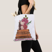 Romantik und Rose Tasche (Von Nahem)