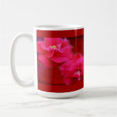 Romantik und Rote Rose Kaffeetasse (Links)
