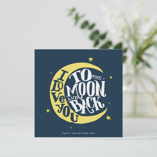 Romantik - Valentinstag - Jubiläumskarte Feiertagskarte (Stehend Vorderseite)