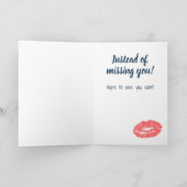 Romantik Vermisst Karte (Innenseite)