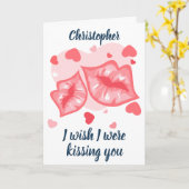 Romantik Vermisst Karte (Gelbe Blume)