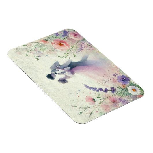 Romantik Wedding 1 Magnet (Rechte Seite)