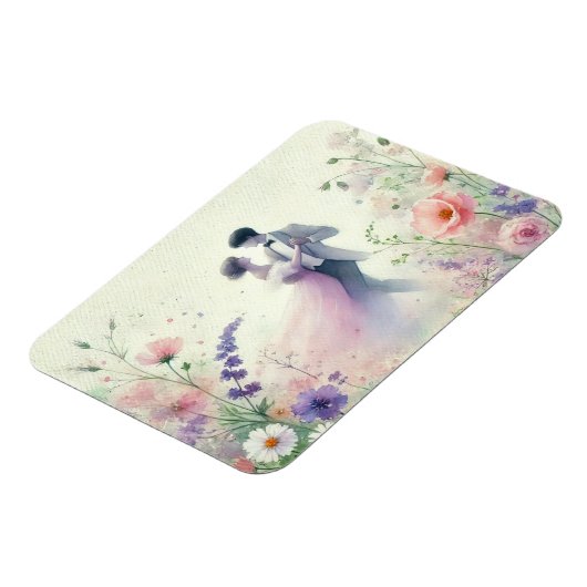 Romantik Wedding 1 Magnet (Linke Seite)