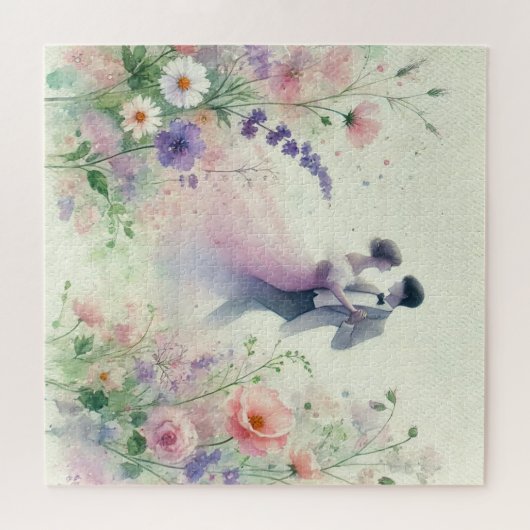 Romantik Wedding 1 Puzzle (Horizontal)