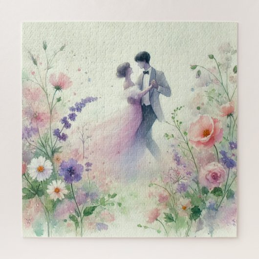 Romantik Wedding 1 Puzzle (Vertikal)