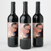 Romantik Weinetikett (Flaschen)