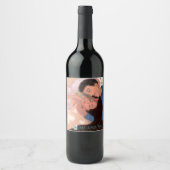 Romantik Weinetikett (Vorderseite)