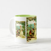 Romantik Zweifarbige Tasse (Vorderseite Links)