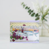 ROMANTIKA/WINDMILL IM SCHNEE, STIEFMÜTTERCHEN, SCH POSTKARTE (Stehend Vorderseite)